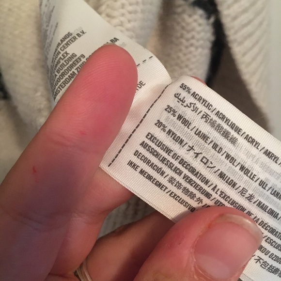 • cozy aztec hollister draped cardigan • - Picture 5 of 6